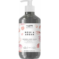 I Love Rose & Argan Κρεμοσάπουνο 500ml