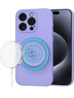 Techsuit SoftFlex MagSafe Θήκη Light Purple (iPhone 15 Pro)