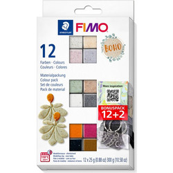 Πηλός Fimo σετ EFFECT 8013C12-5P BOHO 12 ΧΡΩΜ