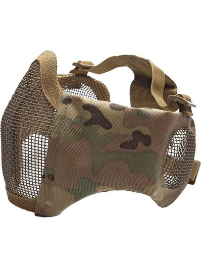 ΜΑΣΚΑ SOFT Mesh, Ear Protection, Metal, Lower Half, Multicam