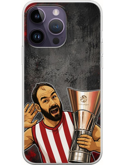 Θήκη Kings of Europe Legends - Kill Bill iPhone 15 Pro Flexible TPU (Διάφανη Σιλικόνη)