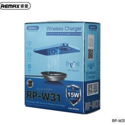 Remax Ασύρματος Φορτιστής Qi Pad 15W Black RP-W31