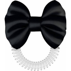 Invisibobble Bowtique Σπιράλ Λαστιχάκι Μαύρο