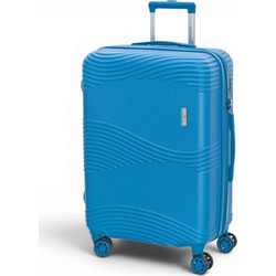 Bartuggi 712-80123 Βαλίτσα Μεγάλη 77x52x32cm με 4 Ρόδες Μπλε