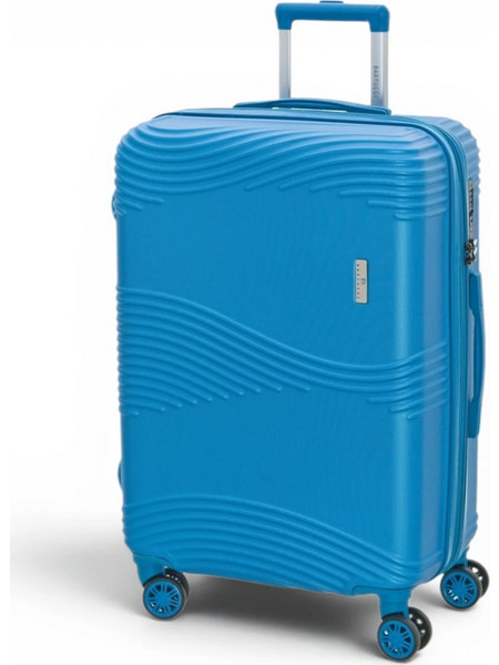 Bartuggi 712-80123 Βαλίτσα Μεγάλη 77x52x32cm με 4 Ρόδες Μπλε
