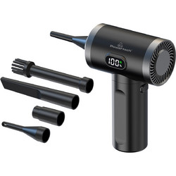 POWERTECH ηλεκτρικό air duster PT-1316 με LED φακό, 50W, 3600mAh, μαύρο