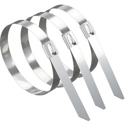 Δεματικά απο ανοξείδωτο χάλυβα 4,6 x 200mm (50τμχ) Braytron BY90-01121BR