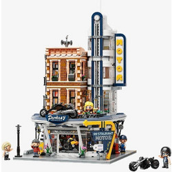 PANTASY - Motorcycle Restaurant - Model Kit/Building block (2989 Pieces)