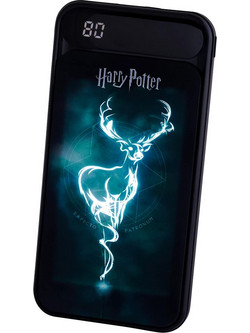Lazerbuilt Harry Potter Power Bank 6000mAh με 2 Θύρες USB-A Black
