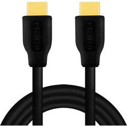 LogiLink Καλώδιο HDMI 2.0 HDMI Male to HDMI Male 2m Black CH0101
