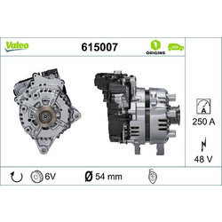 VALEO 615007 - VALEO ΔΥΝΑΜΟ