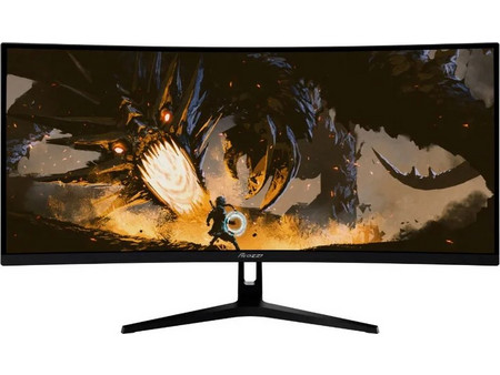 Arozzi NoVa Ultrawide VA HDR Curved Gaming Monitor 34" 3440x1440 QHD 165Hz 4ms Black