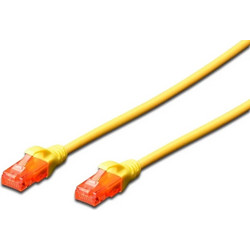 Digitus U/UTP Cat.6 Καλώδιο Δικτύου Ethernet 3m Yellow DK-1617-030/Y