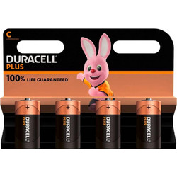 Duracell Plus Power C 4τμχ