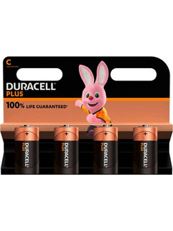 Duracell Plus Power C 4τμχ