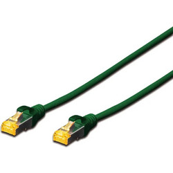 Digitus S/FTP Cat.6a Καλώδιο Δικτύου Ethernet 2m Green