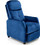 PoliHome Πολυθρόνα Relax Ανακλινόμενη Μπλε Elisia II 162408729