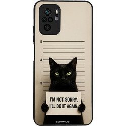Sonique Men's Edition Θήκη με Σχέδιο «Not Sorry» (Xiaomi Redmi Note 10 / Redmi Note 10s / Poco M5s)