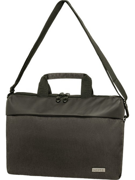 Τσάντα Χαρτοφύλακας minimal POLO PRESTOR κατάλληλος για Laptop 15.6'' CHARCOAL-ΑΝΘΡΑΚΙ 38Χ28Χ2 2lt 9-07-106-2100
