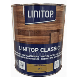 Linitop Classic Bερνίκι Εμποτισμού 281 Ανοιχτή Δρύς Satin 1lt