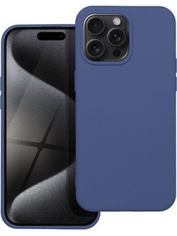 Silicone Θήκη iPhone 15 Pro Max Blue