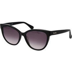 Maxmara MM0058 01B Γυναικεία Γυαλιά Ηλίου Πεταλούδα Κοκάλινα Άσπρα με Μαύρο Degradee Φακό