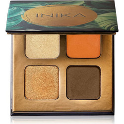Inika Certified Organic Quad Eyeshadow Sunset Palette 8gr