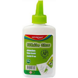 Κόλλα Ρευστή Λευκή Keyroad 120gr 971295