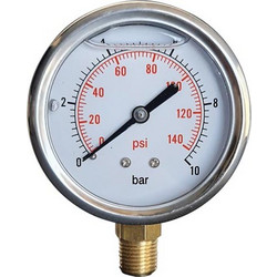 ΜΑΝΟΜΕΤΡΟ ΓΛΥΚΕΡΙΝΗΣ 10Bar ΠΛΑΙ