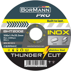 BORMANN PRO BHT2002 ΔΙΣΚΟΣ ΚΟΠΗΣT HUNDER-CUΤ ΙΝΟΧ EXTRA LONG CERAMIC Φ230x1,9ΜΜ