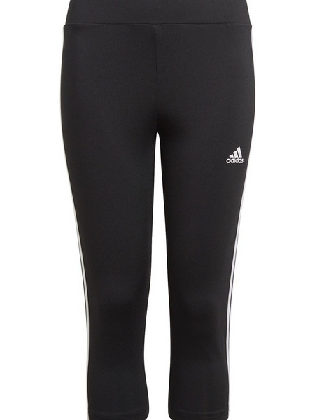Adidas Designed To Move 3-Stripes 3/4 Παιδικό Κολάν Αθλητικό Κάπρι GN1465 Μαύρο