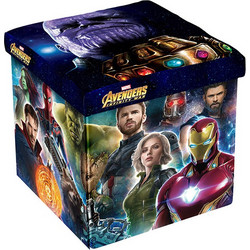 DISNEY STOOL AVENGERS 3 IN 1 MDF AND TEXTILE UP TO 150 KG