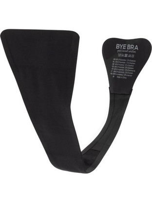 BYE-BRA - ADHESIVE THONG BLACK ONE SIZE