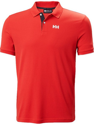 Helly Hansen Ocean Polo 2.0 Ανδρική Αθλητική Μπλούζα Polo Κόκκινη