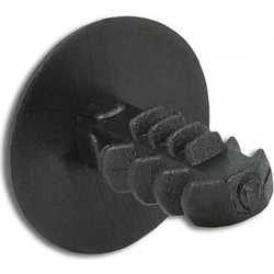 DELOCK DELOCK Πλαστική τάπα 60188 για κάλυψη οπών, 8.7x9.6mm, μαύρη, 10τμχ