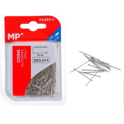 MP MP μεταλλικές καρφίτσες PA357-1, 2.8cm, 300τμχ