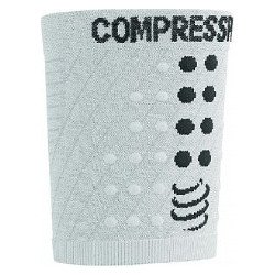 COMPRESSPORT NEW WRIST SWEATBAND WHITE