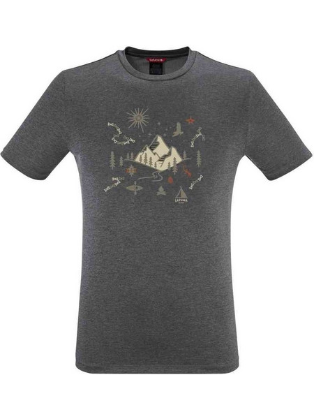 LAFUMA Shift Tee T-Shirt M, Ανδρικό Μπλουζάκι, LFV12539_7085 /Anthracite Grey