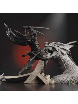 Φιγούρα Batman Ninja vs Joker Dragon 3D Printing Figurine 3D εκτυπωμένη
