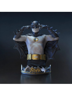 Φιγούρα Batman 1966 Adam West Bust 3D εκτυπωμένη