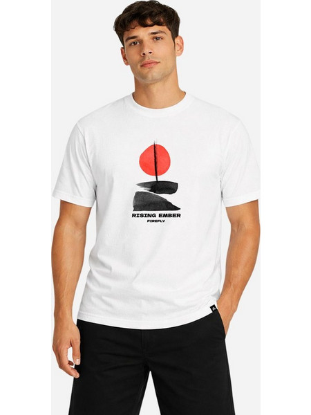 Firefly Ανδρικό T-shirt Rising Ember Λευκό