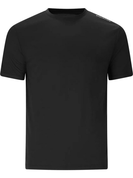 Endurance Team V2 αντρικό T-shirt running E261449-1001 μαύρο ΜΑΥΡΟ