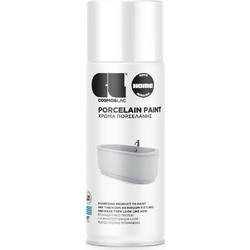 Cosmoslac Porcelain Paint Σπρέι Βαφής Πορσελάνης Λευκό Gloss 400ml
