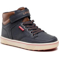 Levi's Παιδικά Μποτάκια Navy Μπλε με Σκρατς VPOR0060S-0040