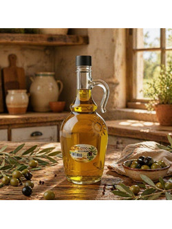 Μπουκάλι Γυάλινο με Καπάκι 1000ml σετ 12 τεμαχίων General Trade 40069 - GeneralTrade