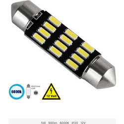Globostar Festoon C5W LED 39mm 12V 6W 1τμχ