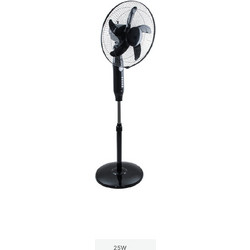 GloboStar Solar Fan 85356 Ανεμιστήρας Δαπέδου Ορθοστάτης 25W