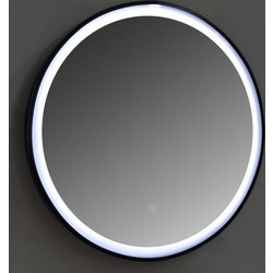 Καθρέπτης OMIKRON NOVA BLACK LED 60Φ 67-6061