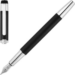 Cerruti 1881 NSQ3292A Regent Black Fountain Pen