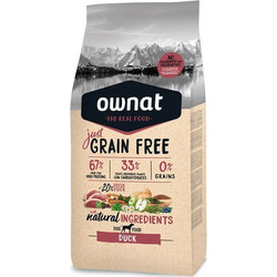 Ownat Just Adult Grain Free with Duck 14kg